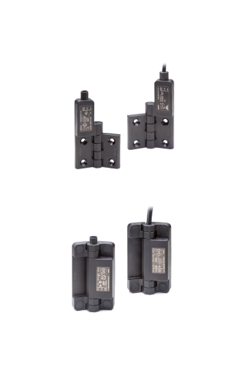 Electrical safety hinges